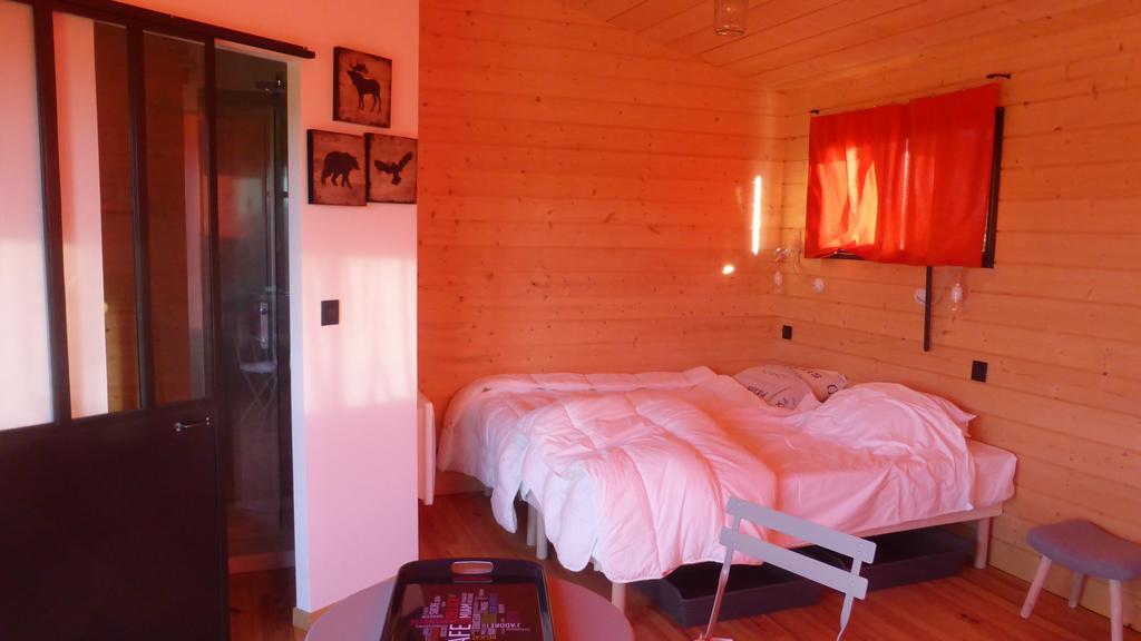 La Cabane Perchee Du Faucon Frechou-Frechet Exteriér fotografie