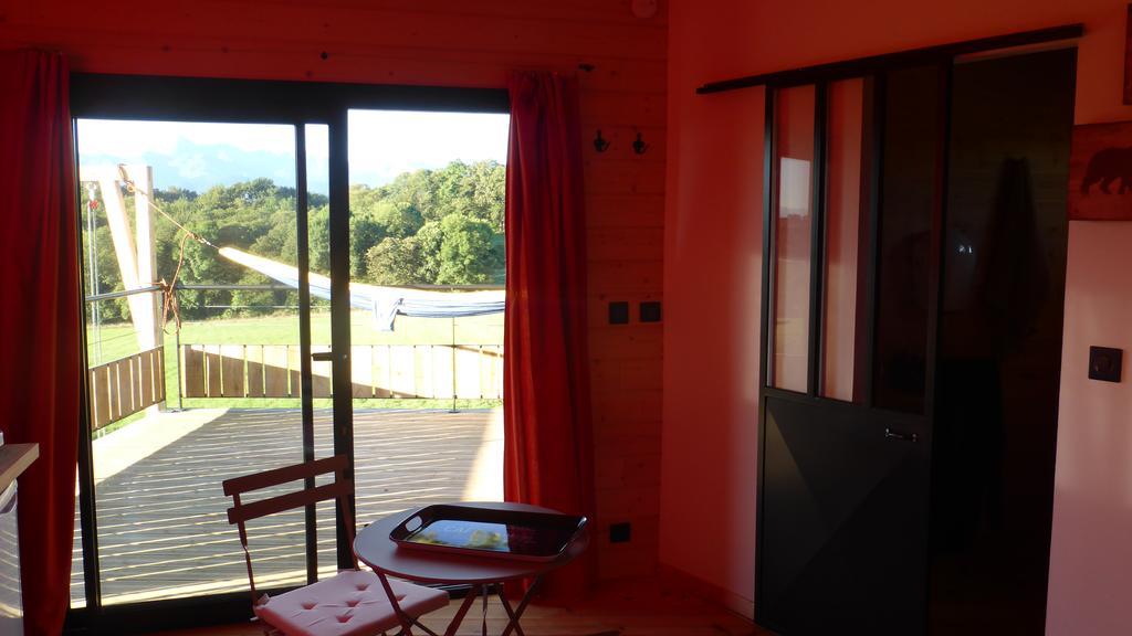 La Cabane Perchee Du Faucon Frechou-Frechet Exteriér fotografie